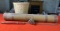 Vintage Fishing Rod, Case & Minnow Bucket