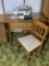 Sewing Table, Chair and Singer Sewing Machine Model 6233