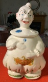 Vintage Clown Cookie Jar