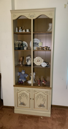 Painted Display Cabinet