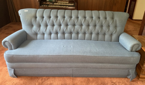 Vintage Blue Sofa
