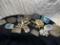 Group lot of vintage belt buckles