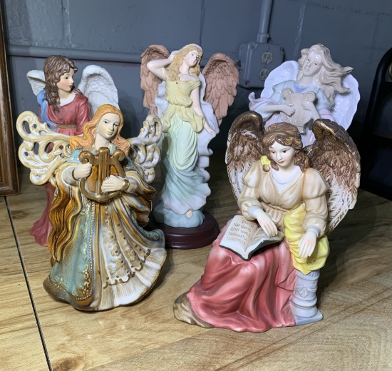 5 Porcelain Angels
