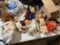 Large lot of cabbage patch and other dolls