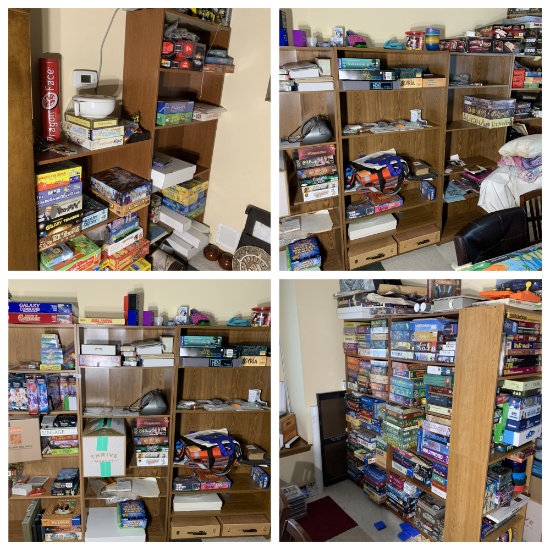 Lot of Shelves (contents not included)