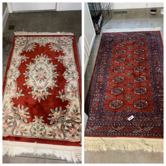 2 nicer rugs lot