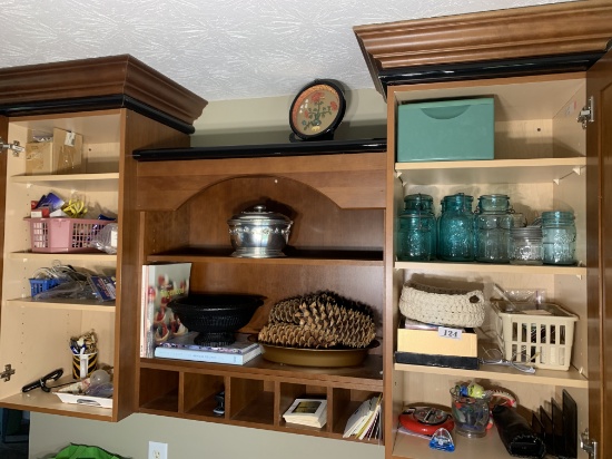 Contents of shelves lot