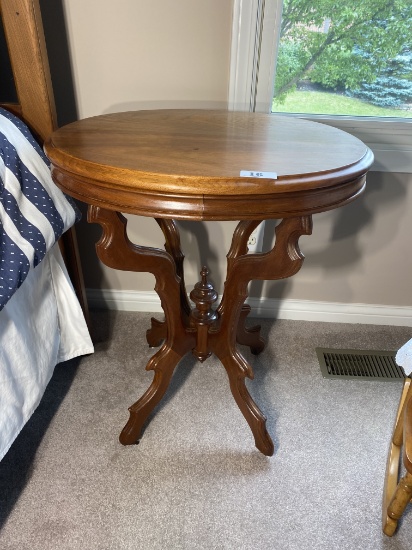 Antique Victorian Walnut Stand