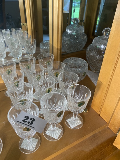 Large group lot of Waterford Crystal