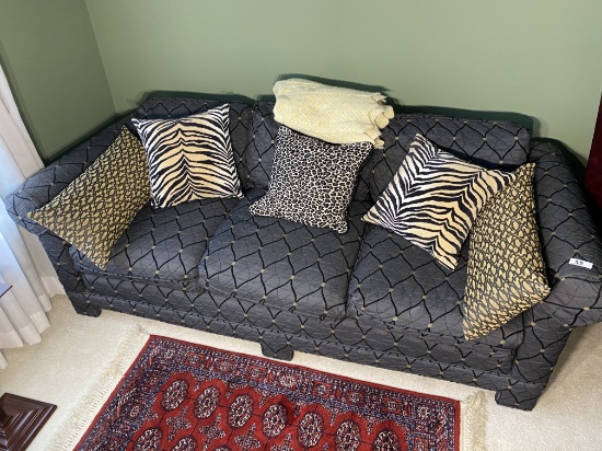 High end upholstered couch by Edwards Furniture