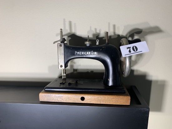 Rare American Girl Child's Size Sewing Machine
