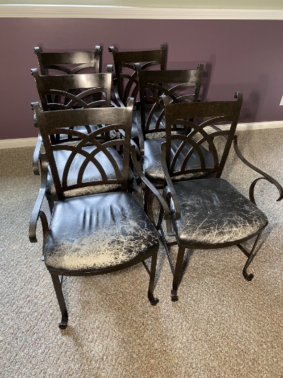6 Heavy Metal Bombay Armchairs