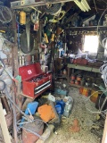 Total contents of tool shed