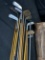 Group of Antique Golf Clubs - Many Hickory