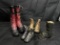 Group lot of Victorian Boots