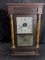 Antique Mantle Clock with Painted Dial