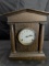 Antique Mantle Clock with Oak Case