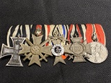 Rare Nazi German Medal Bar
