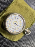 Antique Elgin Pocket Watch Sidewinder