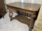 Vintage Oak Library or Dining Table