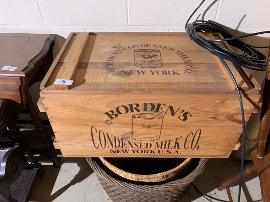 Vintage Borden's Condensed Milk Co. Box