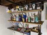 Group of assorted household chemicals etc