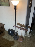 Old floor lamp, desk lamp, air cleaner