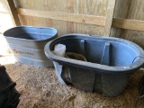 Two large water tubs including heated.