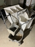 Rolling laundry carts, professional mop bucket