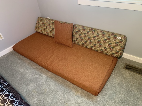 Danish Modern Cushion with Wedge Pillows