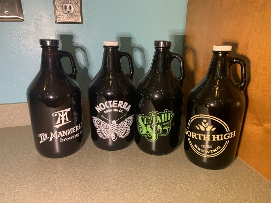 4 Growler Jugs