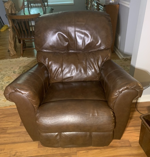 Laz-Boy Brown Leather Recliner