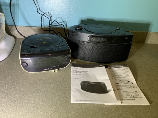 Insignia CD Boombox with Bluetooth & Sony Dream Machine