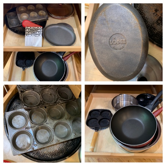 Lodge Cast Iron Pan, Baking Pans, Skillets & More