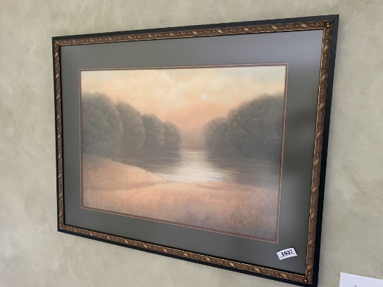 Framed decorative print