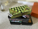 Chess and poker sets lot