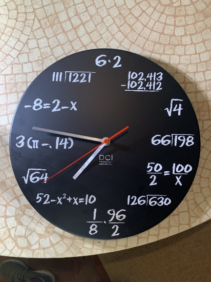 Great DCI Battery Powered Clock