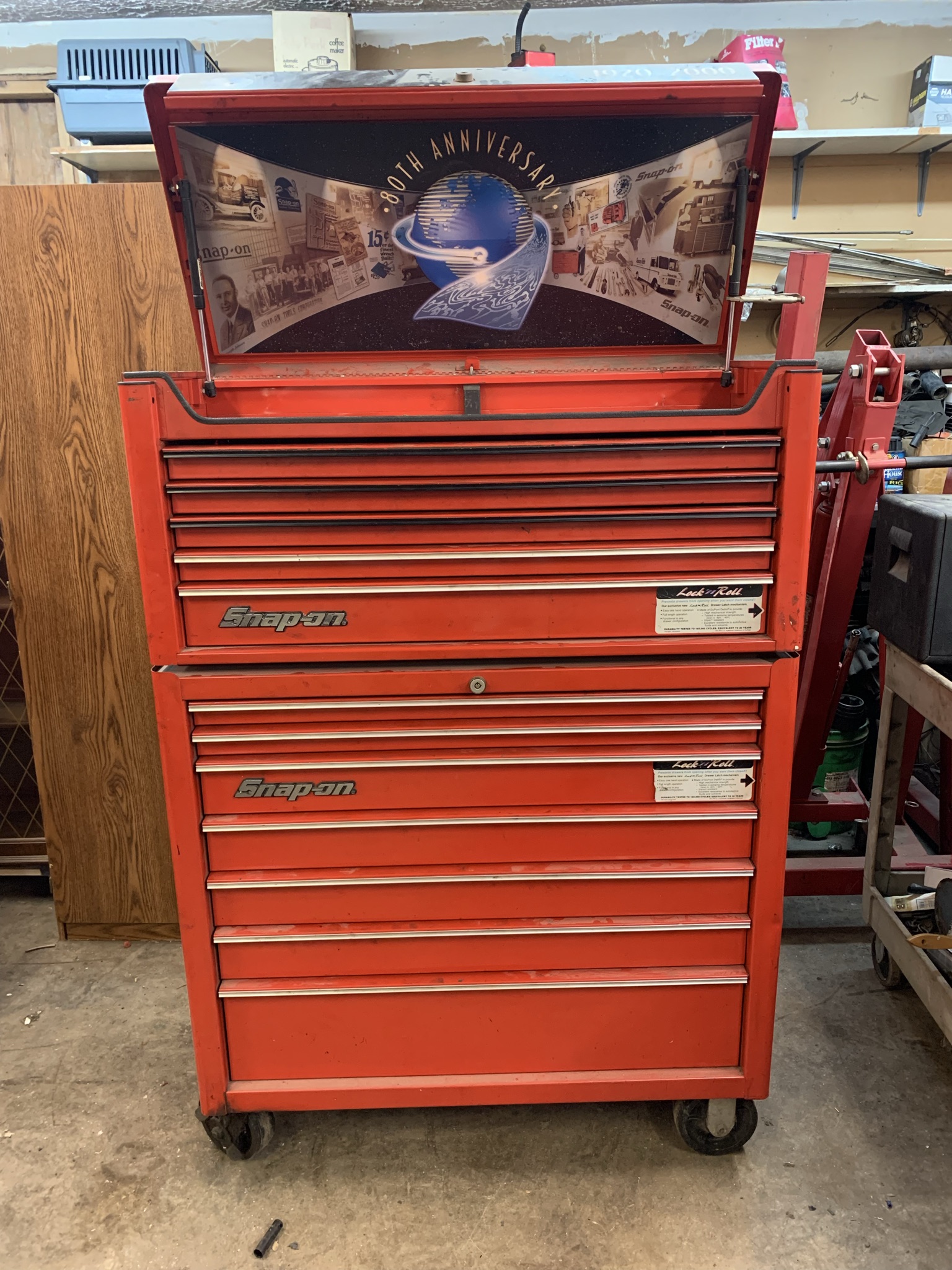 Snap on 80th Anniversary Tool box. Model Proxibid