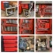 Rolling Cart with Craftsman Tool Box & Contents.  See Photos