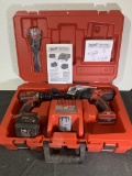 Milwaukee Cordless Drill Driver & Impact Wrench with Charger Battery & Case