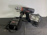 Craftsman 18 Volt Battery Charger, Craftsman Flashlight & Craftsman 1/2 in Hammer Drill