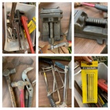 Machinist Vice, Pipe Wrenches, Hammers & More