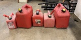 Group of Gas Cans