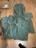 Group of Army Uniforms