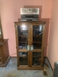 Electronics Cabinet, CD'S, & More