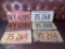 6 Vintage Illinois License Plates 1969, 1974, 1972