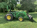 John Deere Model 790 Tractor w/191 Hours Front End Loader Quick Connect