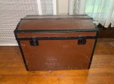 Antique hump top trunk