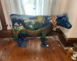 Young's Dairy Charity Auction Cow Fiberglass 