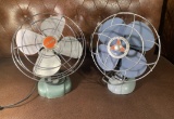 2 Vintage Fans - Zero & Handy Breeze.  Works